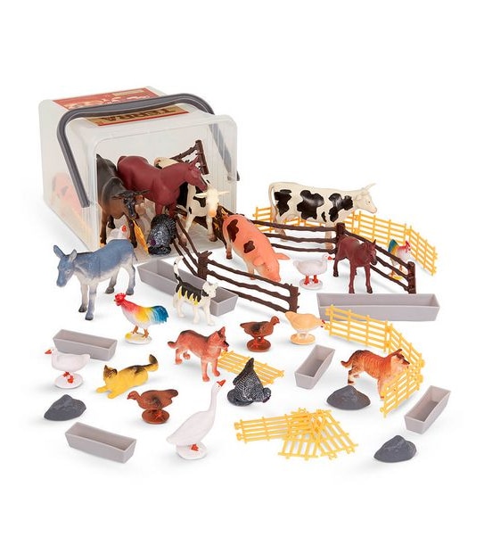 Terra Country World In A Bucket - 60 Pieces