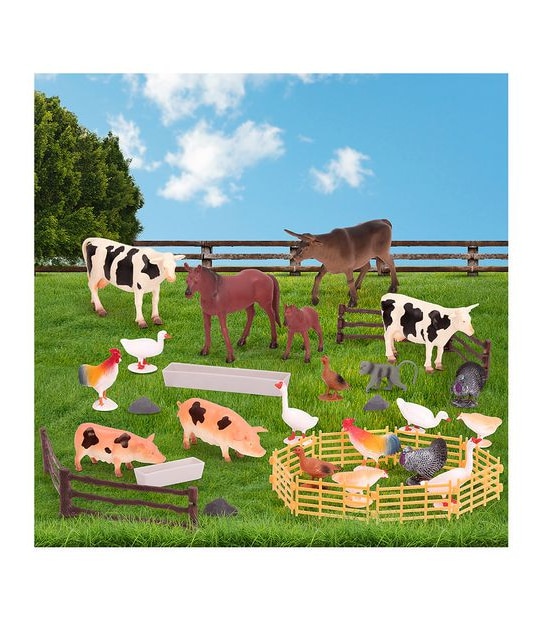 Terra Country World In A Bucket - 60 Pieces