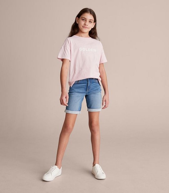 Wonder Denim Long Shorts