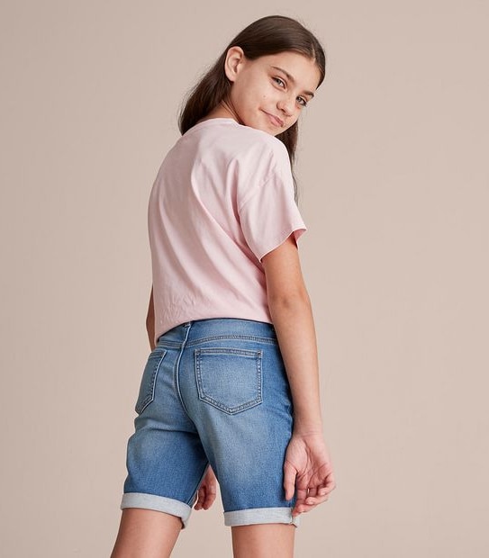 Wonder Denim Long Shorts