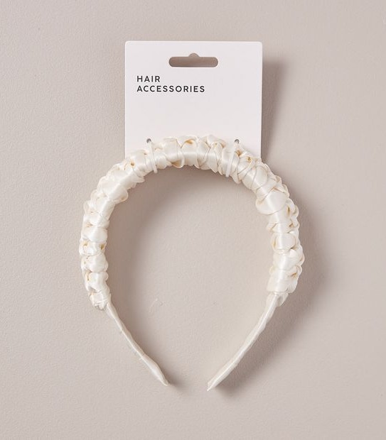 Knotted Headband - Cream