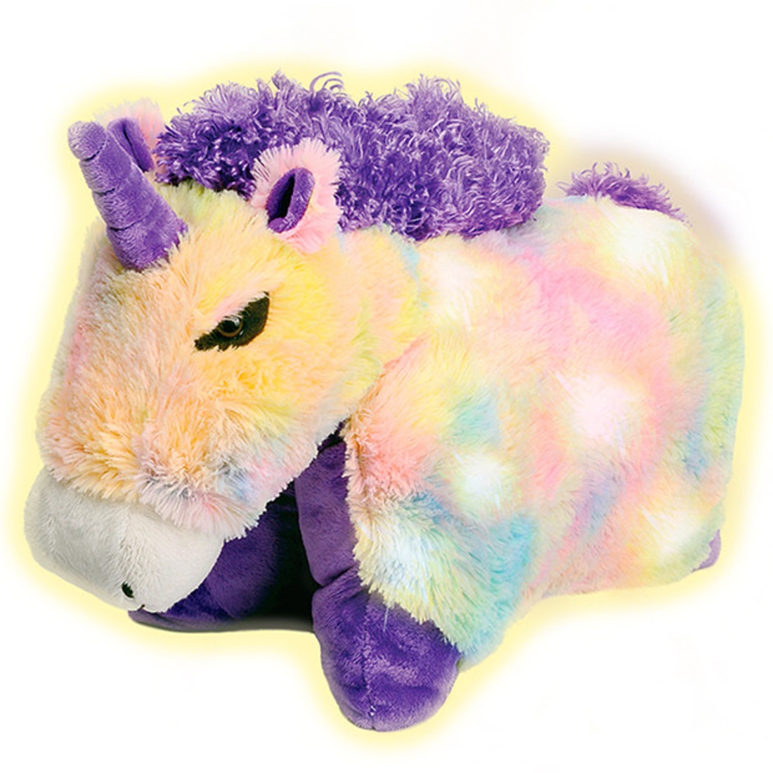 Pillow Pets Glow Friends 45 Cm Magical Unicorn Target Australia