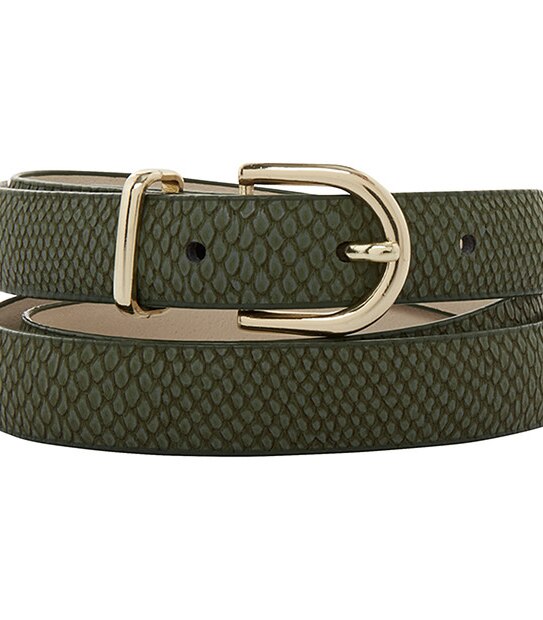 Lizard Dress Belt