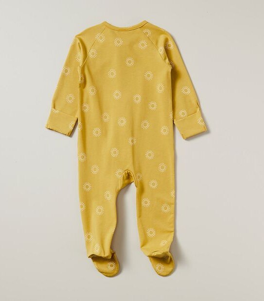 Baby Organic Cotton Print Coverall
