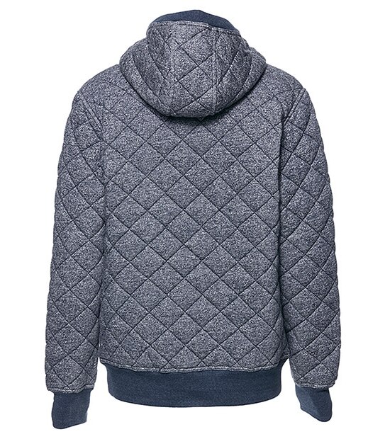 Piping Hot Blizzard Quilted Hoodie