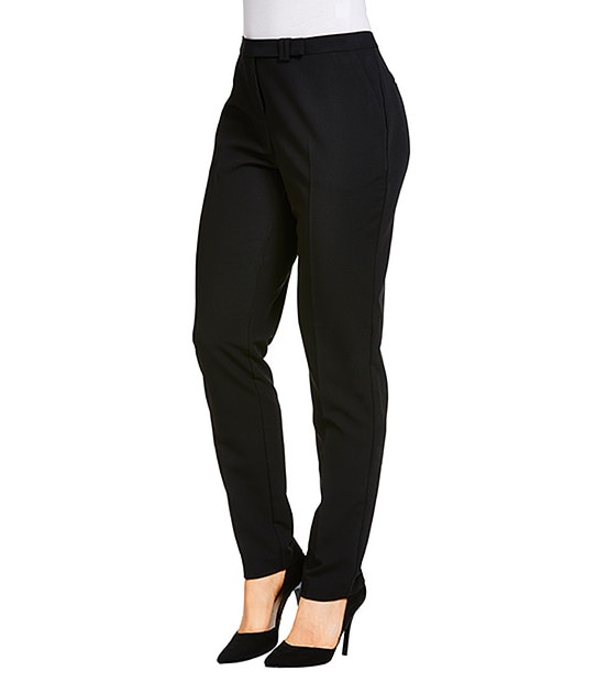 Slim Leg Pants - Black