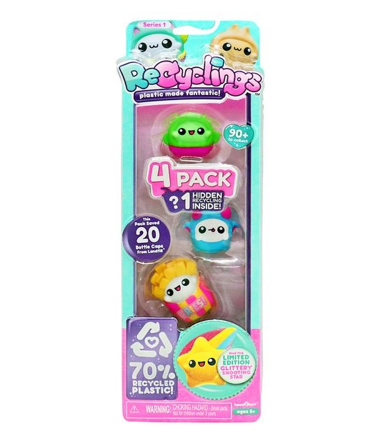 Recyclings - 4 Pack - Assorted*