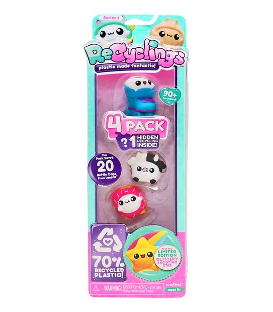 Recyclings - 4 Pack - Assorted*