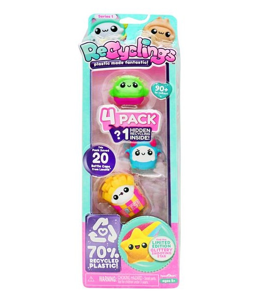 Recyclings - 4 Pack - Assorted*