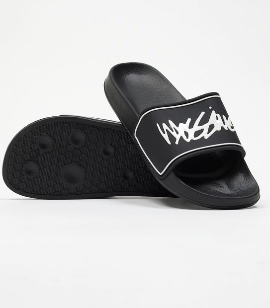 Mossimo Mens Noah Slides - Black
