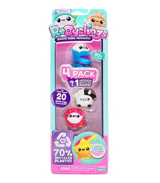 Recyclings - 4 Pack - Assorted*