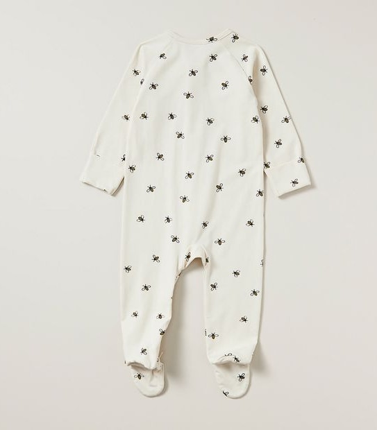Baby Organic Cotton Print Coverall