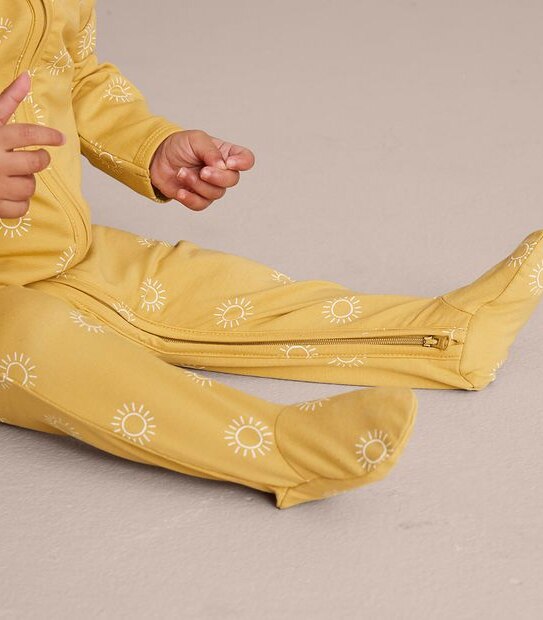 Baby Organic Cotton Print Coverall