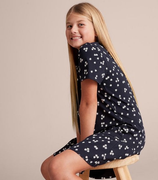 Drop Hem Dress