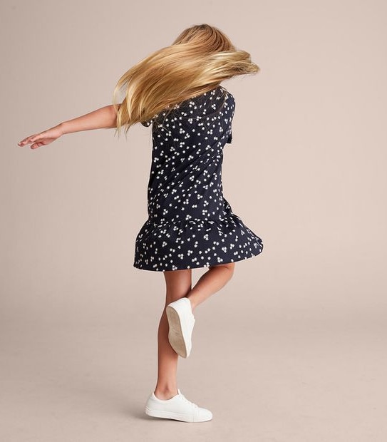 Drop Hem Dress