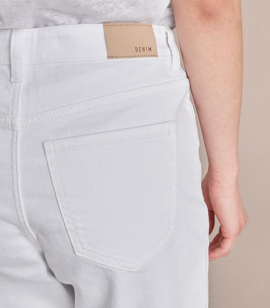 Harper High Rise Crop Length Barrel Leg Jeans