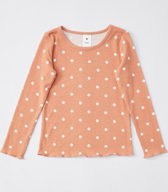 Long Sleeve Ribbed Top