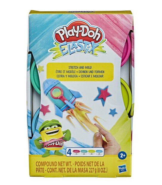 Play-Doh Elastix 4-Pack Assorted