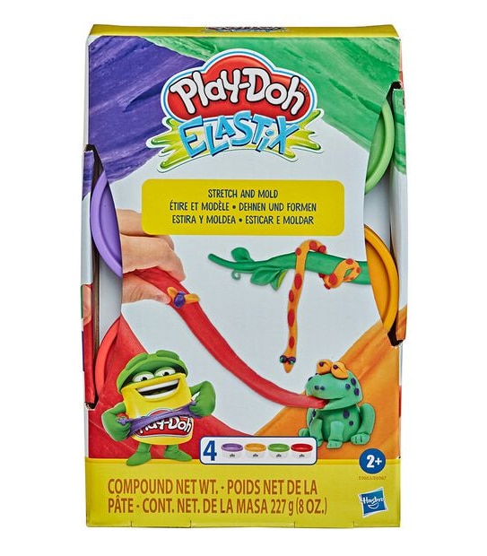 Play-Doh Elastix 4-Pack Assorted
