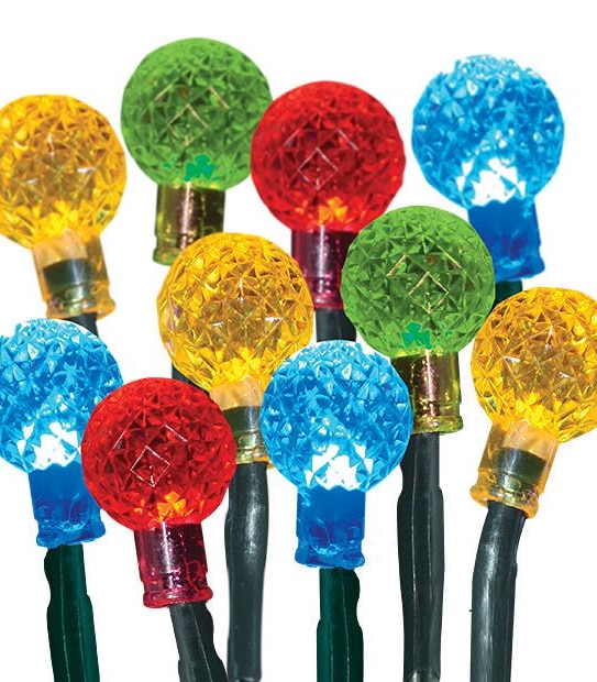 100 LED Coloured Sparkling Ball Lights