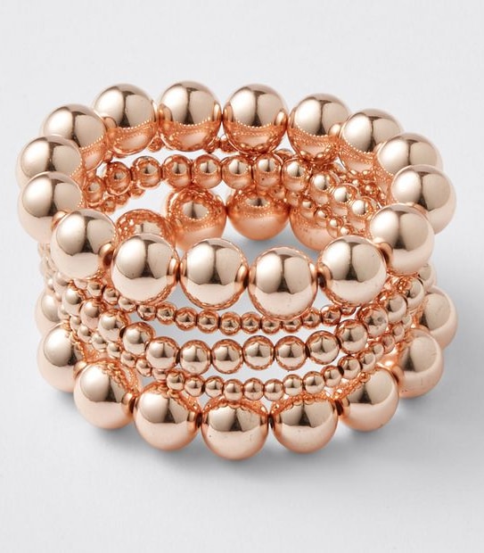 Brynn Bauble Bracelet Rose Gold