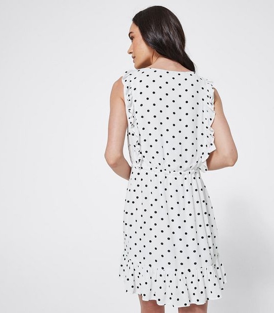 Lily Loves Sleeveless Ruffle Front Dress