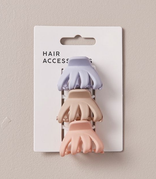 3 Pack Octopus Claw Clips