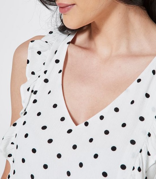 Lily Loves Sleeveless Ruffle Front Dress