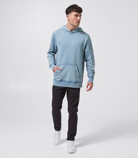 Commons Pullover Snoodie - Indigo 3 of 5