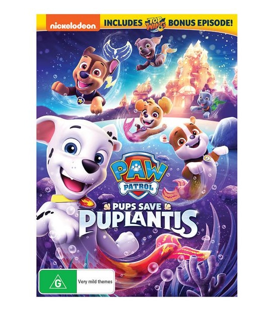 PAW Patrol: Pups Save Puplantis - DVD