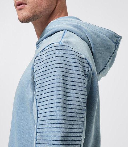 Commons Pullover Snoodie - Indigo 5 of 5