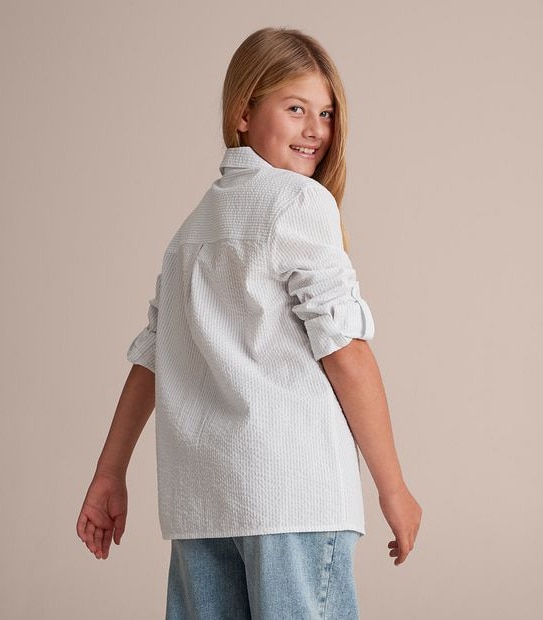 Striped Textured Shirt
