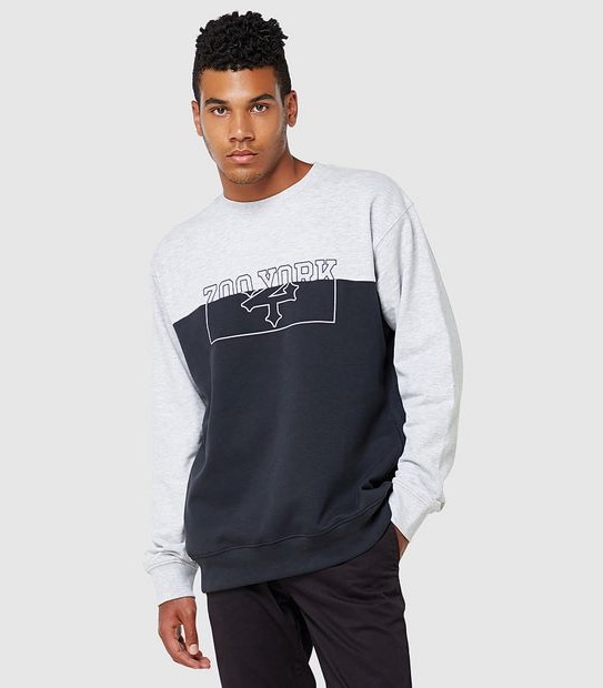 Zoo York Riverside Crew Neck Jumper - Black