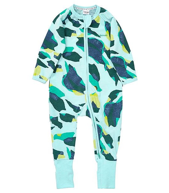 Bonds Abstract Camo Zip Wondersuit