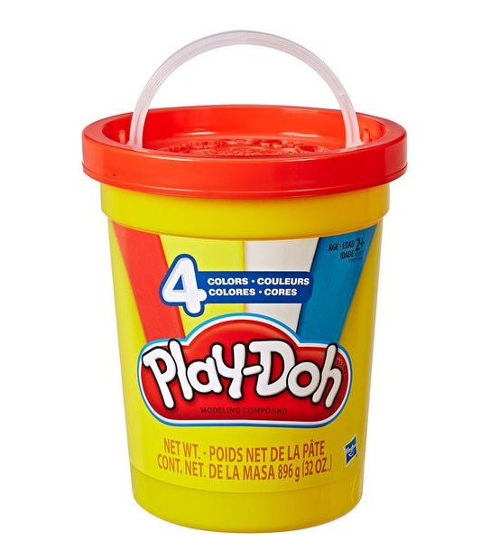 Play-Doh Bulk Super Can of 4 Colours