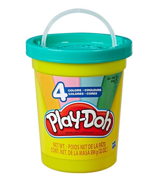 Play-Doh Bulk Super Can of 4 Colours