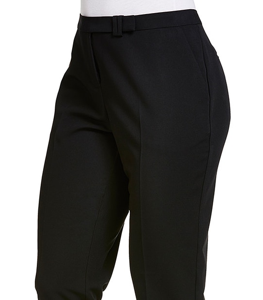 Slim Leg Pants - Black