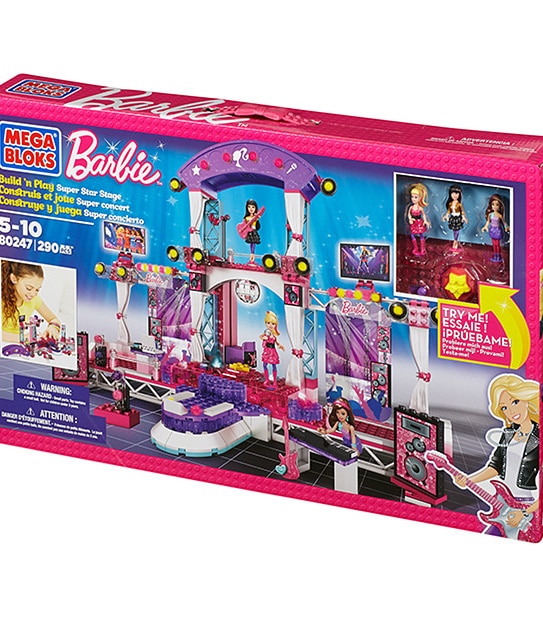 Barbie Build 'N' Play Super Star Stage 80247