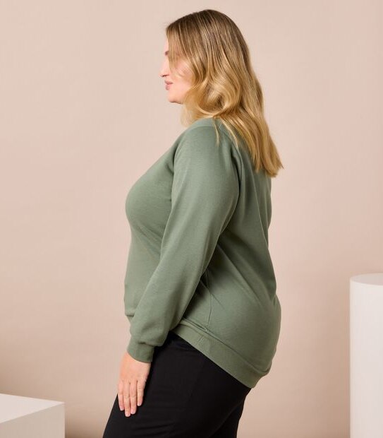 Fila Plus Size Bell Crew Jumper
