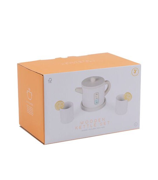 Wooden Kettle Set