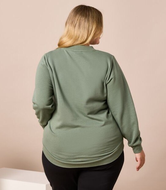 Fila Plus Size Bell Crew Jumper
