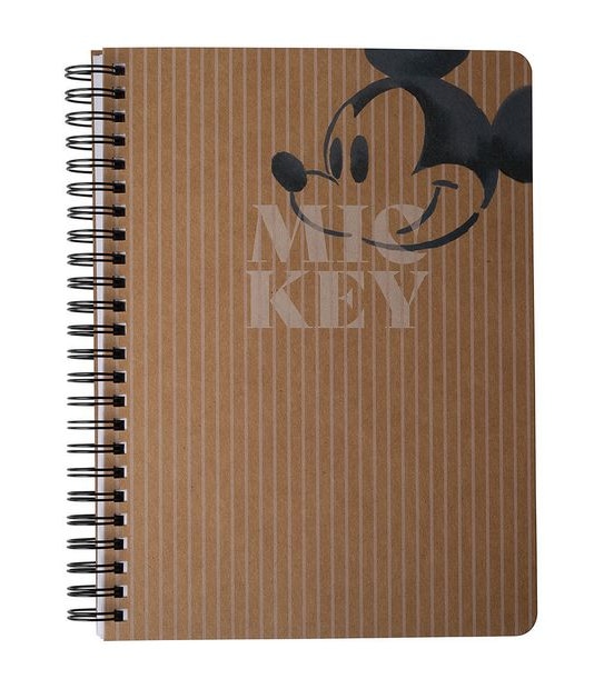Disney Mickey Mouse A5 Spiral Notebook