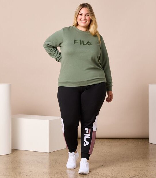 Fila Plus Size Bell Crew Jumper