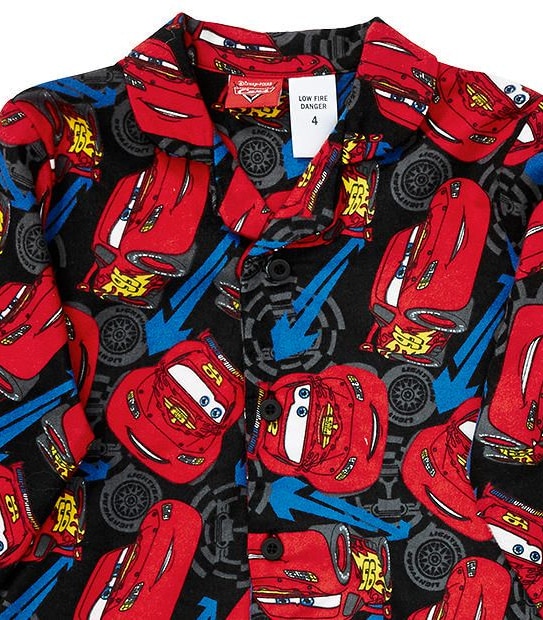 Disney Cars Lightning McQueen Flannelette Pyjama Set