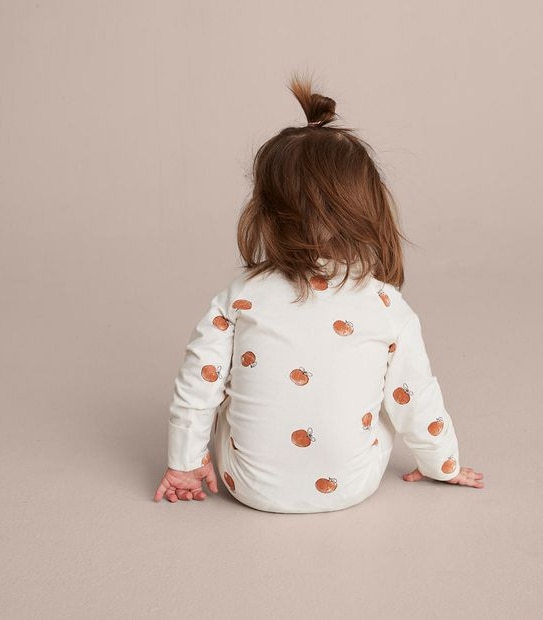 Baby Organic Cotton Print Coverall 3 of 5
