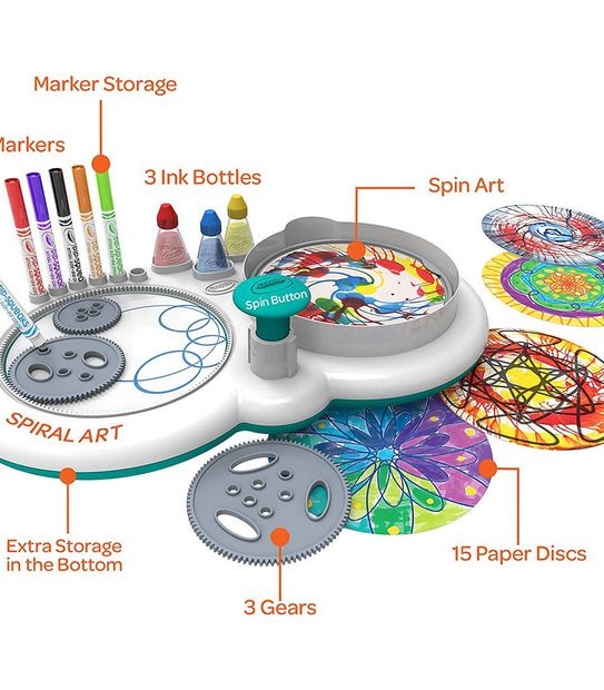 Crayola Spin & Spiral Art Station