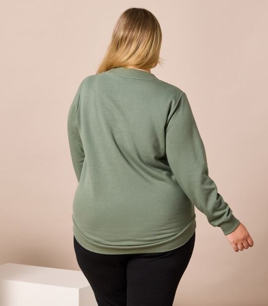 Fila Plus Size Bell Crew Jumper