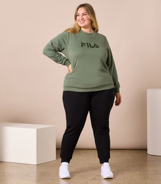 Fila Plus Size Bell Crew Jumper