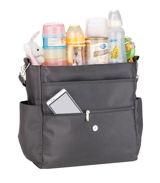 Ryco - Backpack Nursery Bag (BNB) Includes Built-In Insulated Bottle Holder – Black