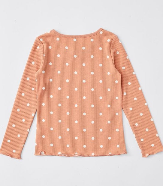 Long Sleeve Ribbed Top